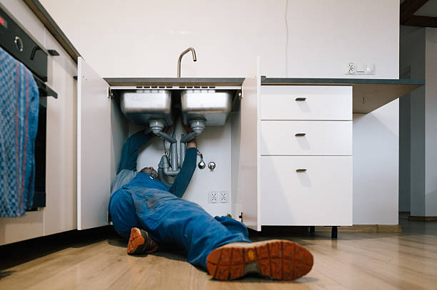 Professional Drain Cleaning technician working in Brazil, IN